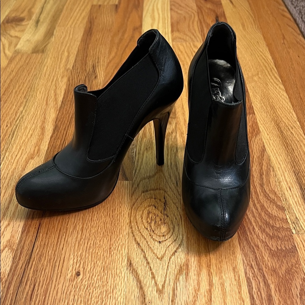 Carlos by Carlos Santana Black Ankle Booties